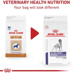Clearance Royal Canin Veterinary Diet Canine Mature Consult Medium Breed Dry Dog Food