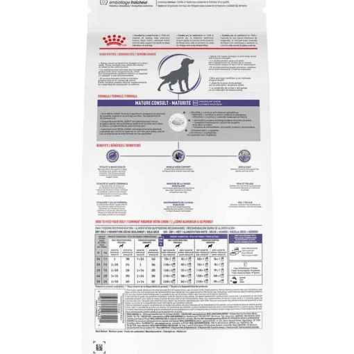 Clearance Royal Canin Veterinary Diet Canine Mature Consult Medium Breed Dry Dog Food