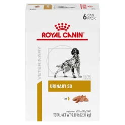 Clearance Royal Canin Veterinary Diet Canine Urinary SO Loaf Wet Dog Food