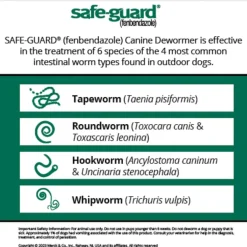 Online Safe-Guard Canine Dewormer