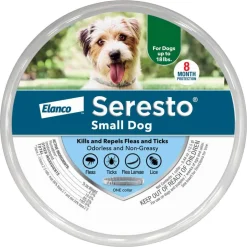 Clearance Seresto - Flea & Tick Preventative Collar for Small Dogs