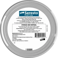 Clearance Seresto - Flea & Tick Preventative Collar for Small Dogs