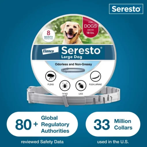 Outlet Seresto for Large Dogs 2pk Bundle