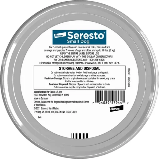Hot Seresto for Small Dogs 2pk Bundle