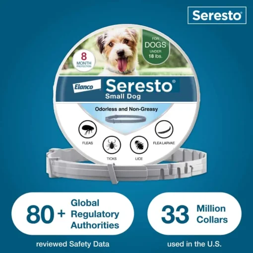 Hot Seresto for Small Dogs 2pk Bundle