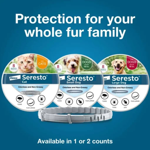 Hot Seresto for Small Dogs 2pk Bundle