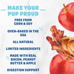 Discount Shameless Pets Bacon it Easy Crunchy Bites Dog Treats