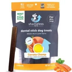 Best Shameless Pets Carrate Chomp Dental Sticks Dog Treats