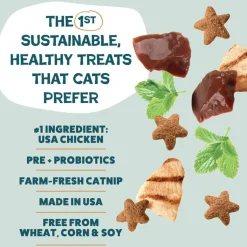 Best Shameless Pets Catnip N Chill Chicken Liver Recipe Crunchy Cat Treats