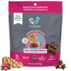 Hot Shameless Pets Cran You Say Chicken Crunchy Cat Treats