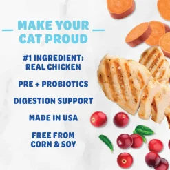 Hot Shameless Pets Cran You Say Chicken Crunchy Cat Treats