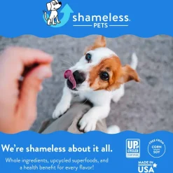 New Shameless Pets Peanut Butter Bliss Bone Broth Training Treats for Dogs