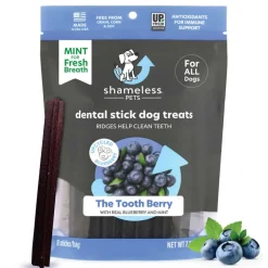 Outlet Shameless Pets The Tooth Berry Dental Sticks Dog Treats