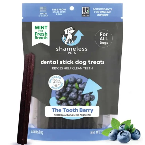 Outlet Shameless Pets The Tooth Berry Dental Sticks Dog Treats