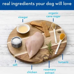 Clearance Spot Farms All Natural Human Grade Dog Treats, Chicken Strips with Glucosamine and Chondroitin