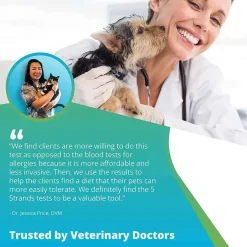 Hot 5Strands Pet Food Intolerance Test