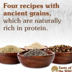 Sale Taste of the Wild with Ancient Grains Taste of the Wild Ancient Prairie Canine Recipe Roasted Bison, Roasted Venison & Ancient Grains Dry Dog Food