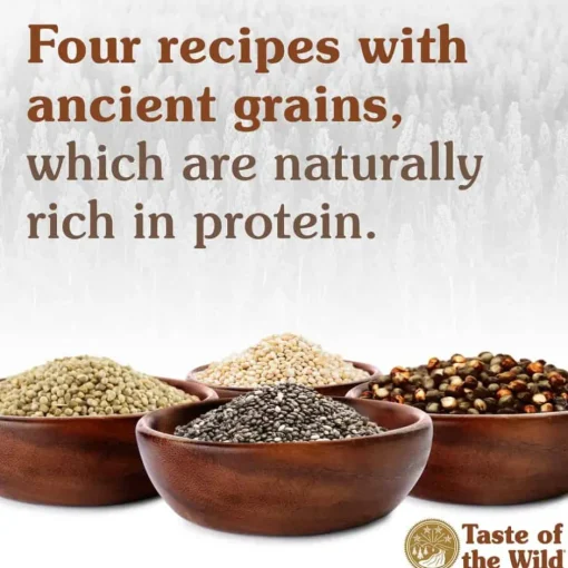 Sale Taste of the Wild with Ancient Grains Taste of the Wild Ancient Prairie Canine Recipe Roasted Bison, Roasted Venison & Ancient Grains Dry Dog Food
