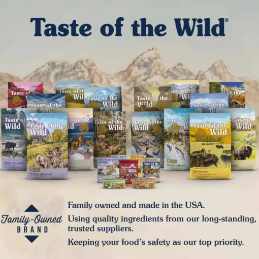 Sale Taste of the Wild with Ancient Grains Taste of the Wild Ancient Prairie Canine Recipe Roasted Bison, Roasted Venison & Ancient Grains Dry Dog Food