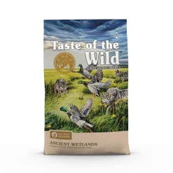 Hot Taste of the Wild with Ancient Grains Taste of the Wild Ancient Wetlands Canine Recipe Roasted Fowl & Ancient Grains Dry Dog Food
