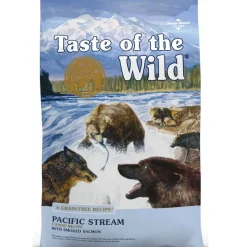 Fashion Taste of the Wild Pacific Stream Canine Recipe Smoke-Flavored Salmon Dry Dog Food