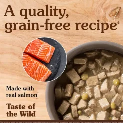 Fashion Taste of the Wild Pacific Stream Canine Recipe Salmon Wet Dog Food
