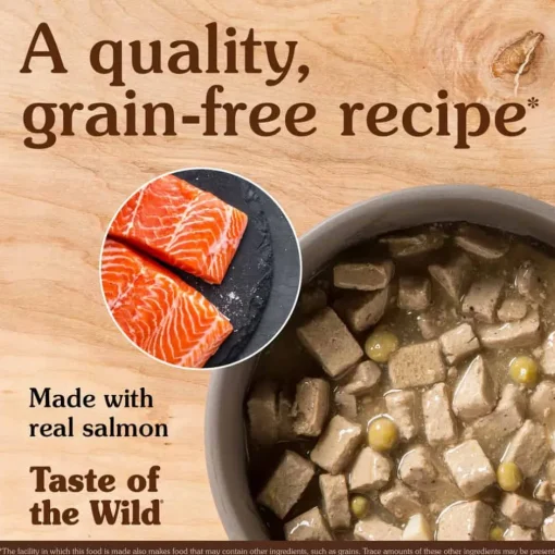 Fashion Taste of the Wild Pacific Stream Canine Recipe Salmon Wet Dog Food