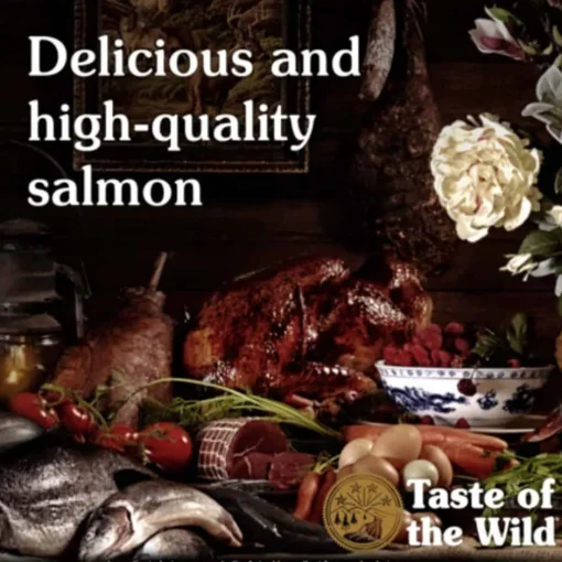 Hot Taste of the Wild Pacific Stream Puppy Recipe Smoke-Flavored Salmon Dry Dog Food