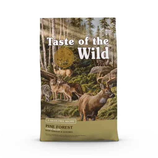 Discount Taste of the Wild Pine Forest Canine Recipe Venison & Legumes Dry Dog Food