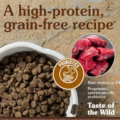 Discount Taste of the Wild Pine Forest Canine Recipe Venison & Legumes Dry Dog Food