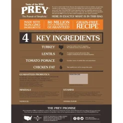 Discount Taste of the Wild PREY Turkey Limited Ingredient Recipe Dry Dog Food