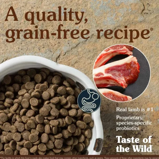 Online Taste of the Wild Sierra Mountain Canine Recipe Roasted Lamb Dry Dog Food