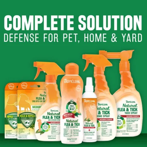 Discount TropiClean Flea & Tick Bite Relief After Bath Spray
