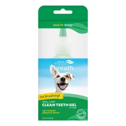 Hot TropiClean Fresh Breath Clean Teeth Gel Box