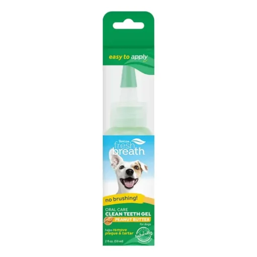 Discount TropiClean Fresh Breath Clean Teeth Gel - Peanut Butter for Dog