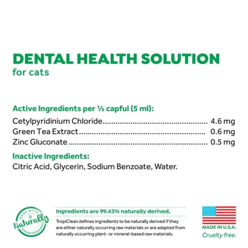 Best TropiClean Fresh Breath Oral Care Water Additive for Cats