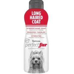 Hot TropiClean PerfectFur Long Haired Coat Shampoo for Dogs