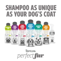 Sale TropiClean PerfectFur Thick Double Coat Shampoo for Dogs