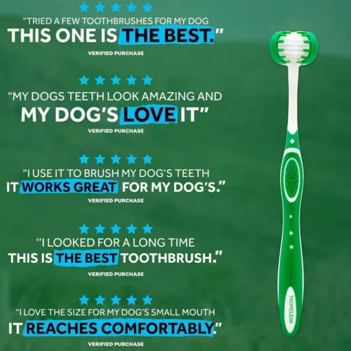 Best TropiClean Triple Flex Toothbrush