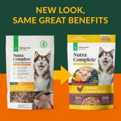 Best Ultimate Pet Nutrition Nutra Complete Freeze Dried Raw Chicken Dog Food