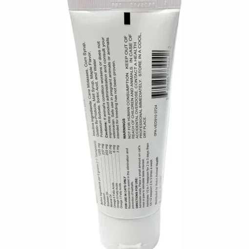 Hot VedaLax Oral Gel for Hairballs Health Supplement for Cats