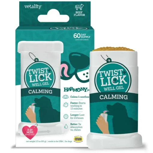 Hot Vetality Twist & Lick Calming Supplement for Dogs