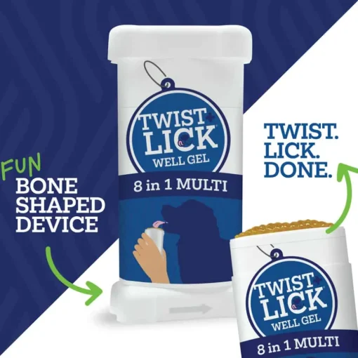 New Vetality Twist & Lick 8-in-1 Supplement for Dogs