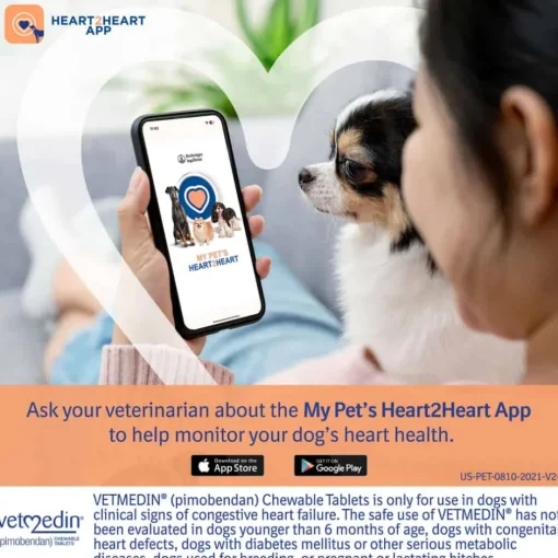 New Vetmedin (Pimobendan) - Congestive Heart Failure Treatment Tablets for Dogs