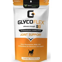 Hot GlycoFlex VetriScience Stage 3 Hip and Joint Supplement Chews for Dogs