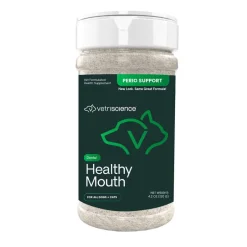 Outlet VetriScience Healthy Mouth Dental Care Powder for Cats and Dogs