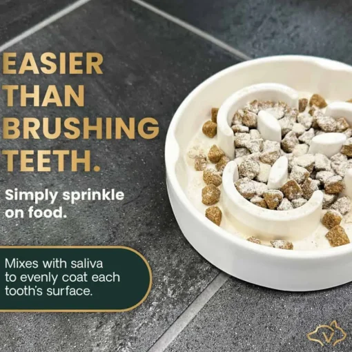 Outlet VetriScience Healthy Mouth Dental Care Powder for Cats and Dogs
