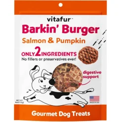 Clearance Vitafur Barkin Burger Dog Treats