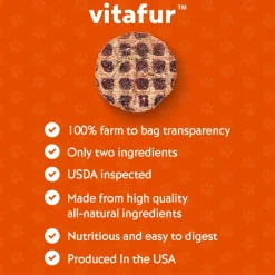 Clearance Vitafur Barkin Burger Dog Treats