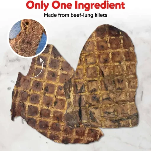 Discount Vitafur Beef Lung Fillets Dog Treats